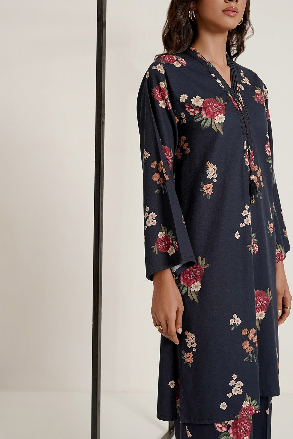 Corduroy Printed Co-Ord Set