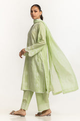 Cambric Embroidered Shirt And Trouser