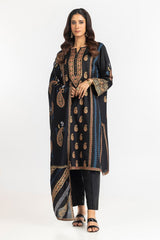3 Piece Acrylic Lacquer Printed Suit