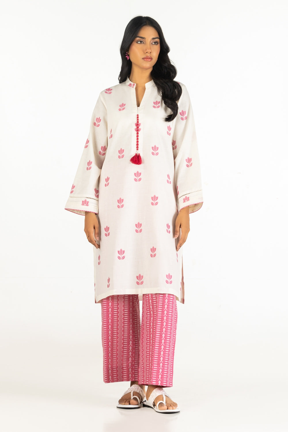 Jacquard Shirt And Trouser