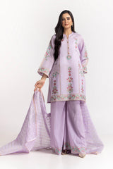 Yarn Dyed Block Printed Shirt And Dupatta