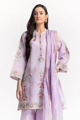 Yarn Dyed Block Printed Shirt And Dupatta