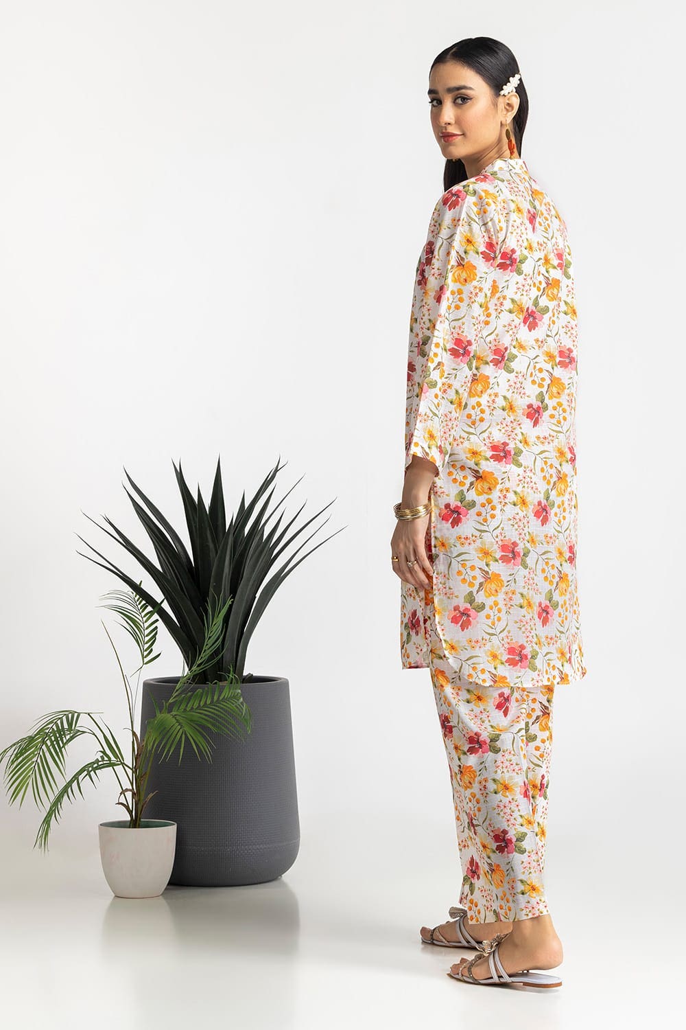 Dobby Printed Co-Ord Set