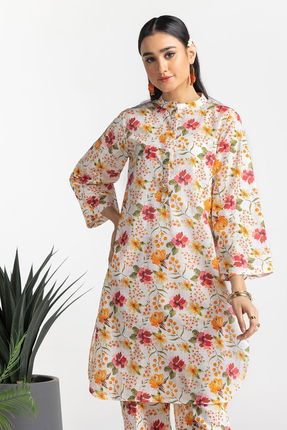 Dobby Printed Co-Ord Set