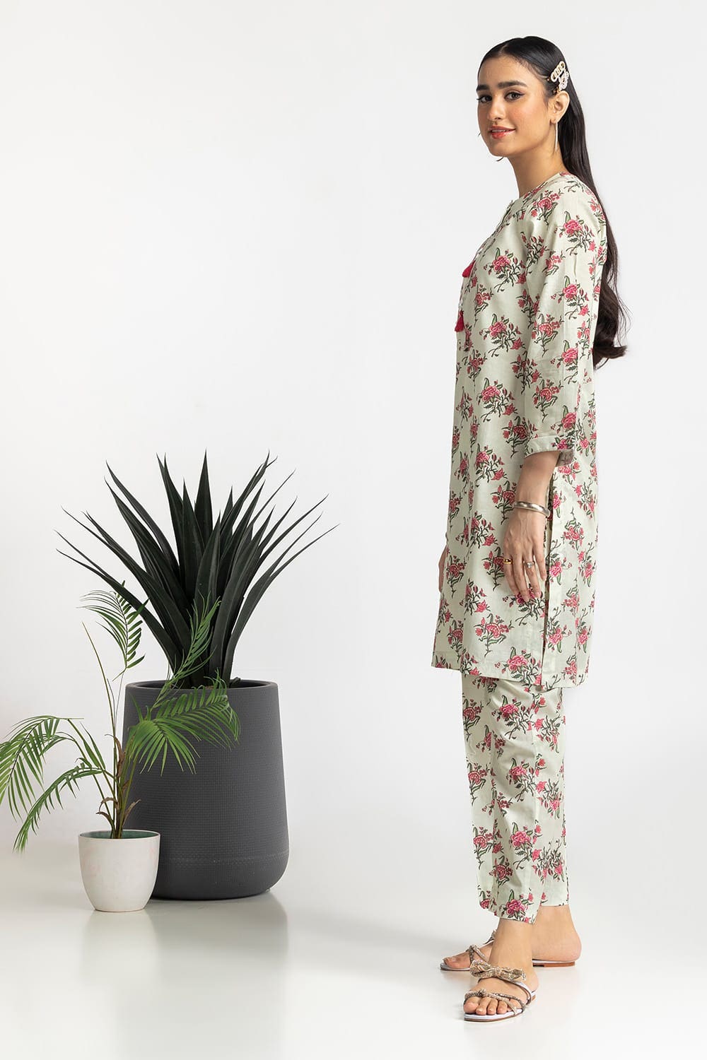 Dobby Printed Co-Ord Set