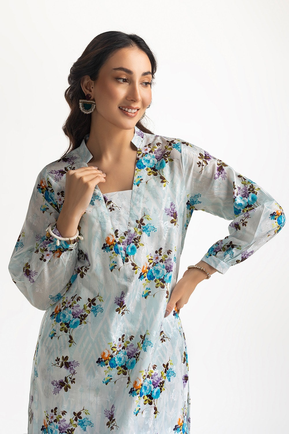 Cotton Viscose Printed Co-Ord Set