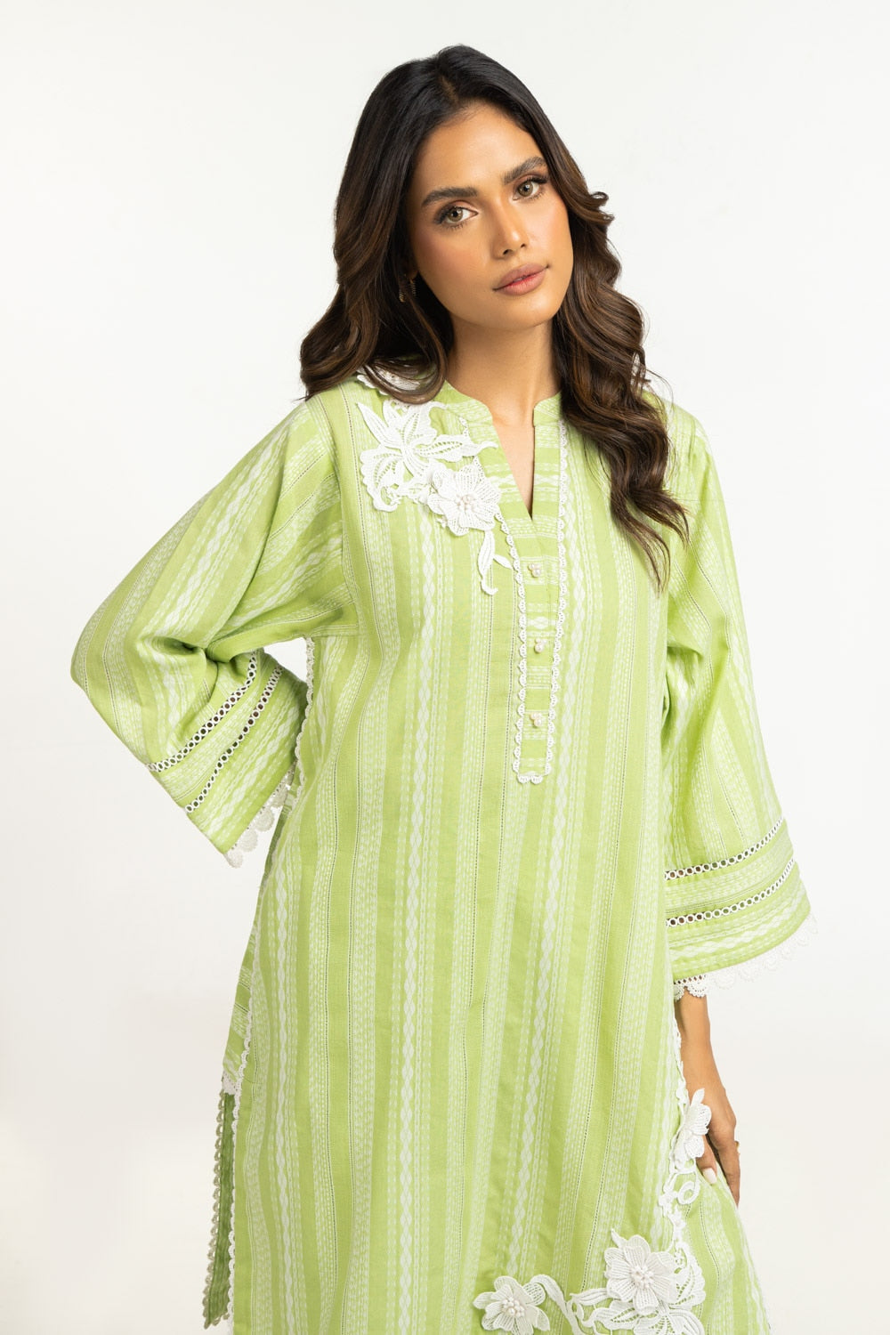 Leno Kara Embellished Co-Ord Set