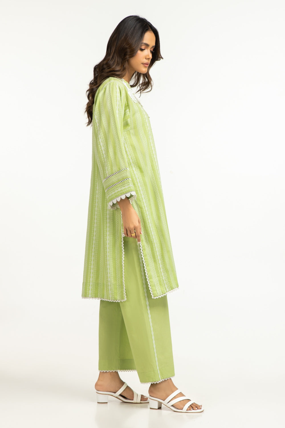 Leno Kara Embellished Co-Ord Set