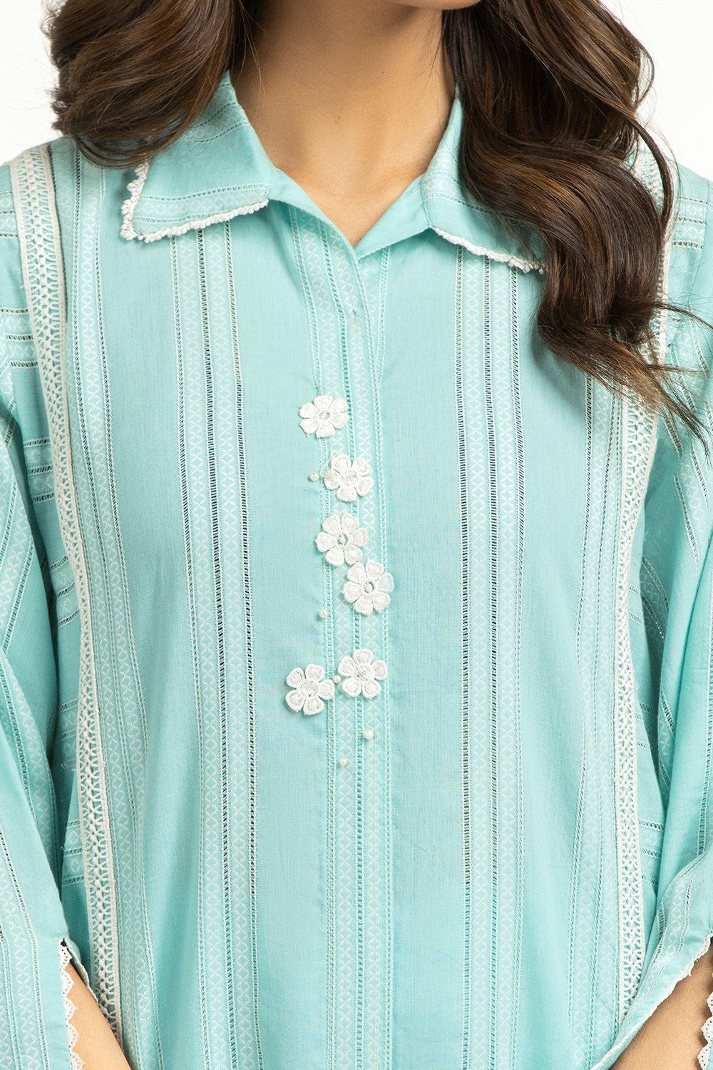 Leno Kara Embellished Co-Ord Set
