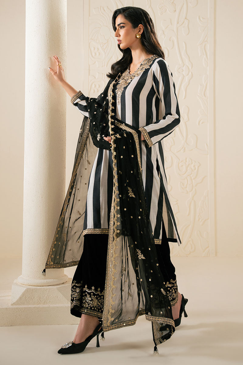 GLIDED GRACE-3PC (SHIRT, TROUSER & DUPATTA)