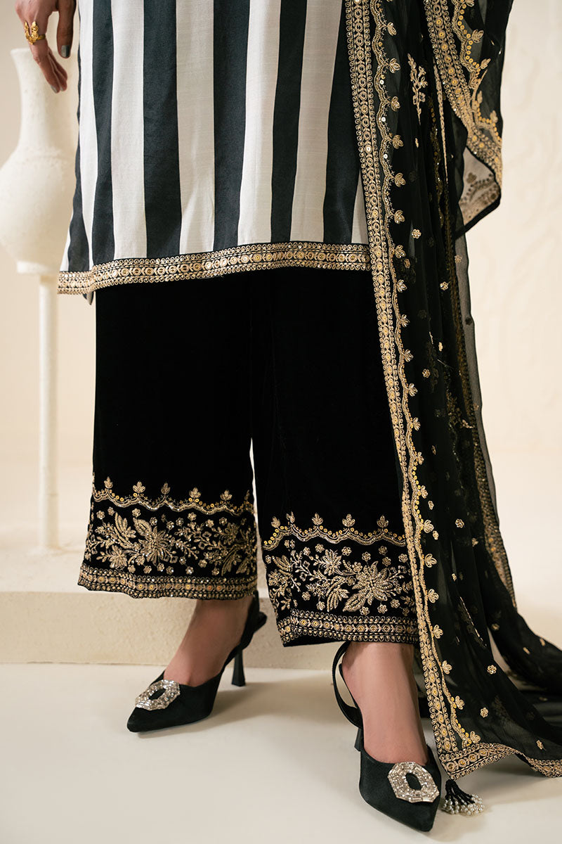 GLIDED GRACE-3PC (SHIRT, TROUSER & DUPATTA)