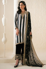 GLIDED GRACE-3PC (SHIRT, TROUSER & DUPATTA)