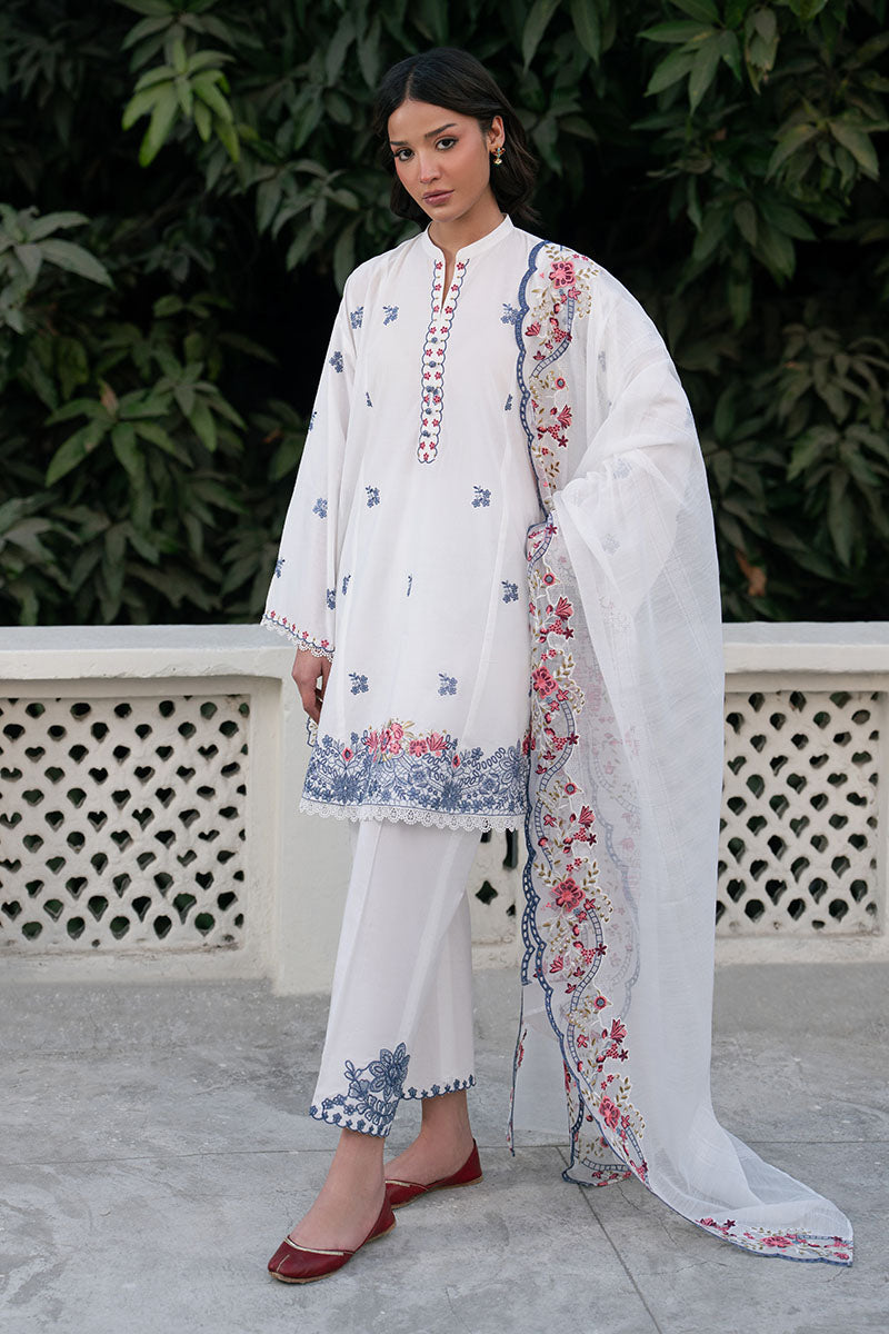 DEW WHISPER-3PC (SHIRT, TROUSER & DUPATTA)