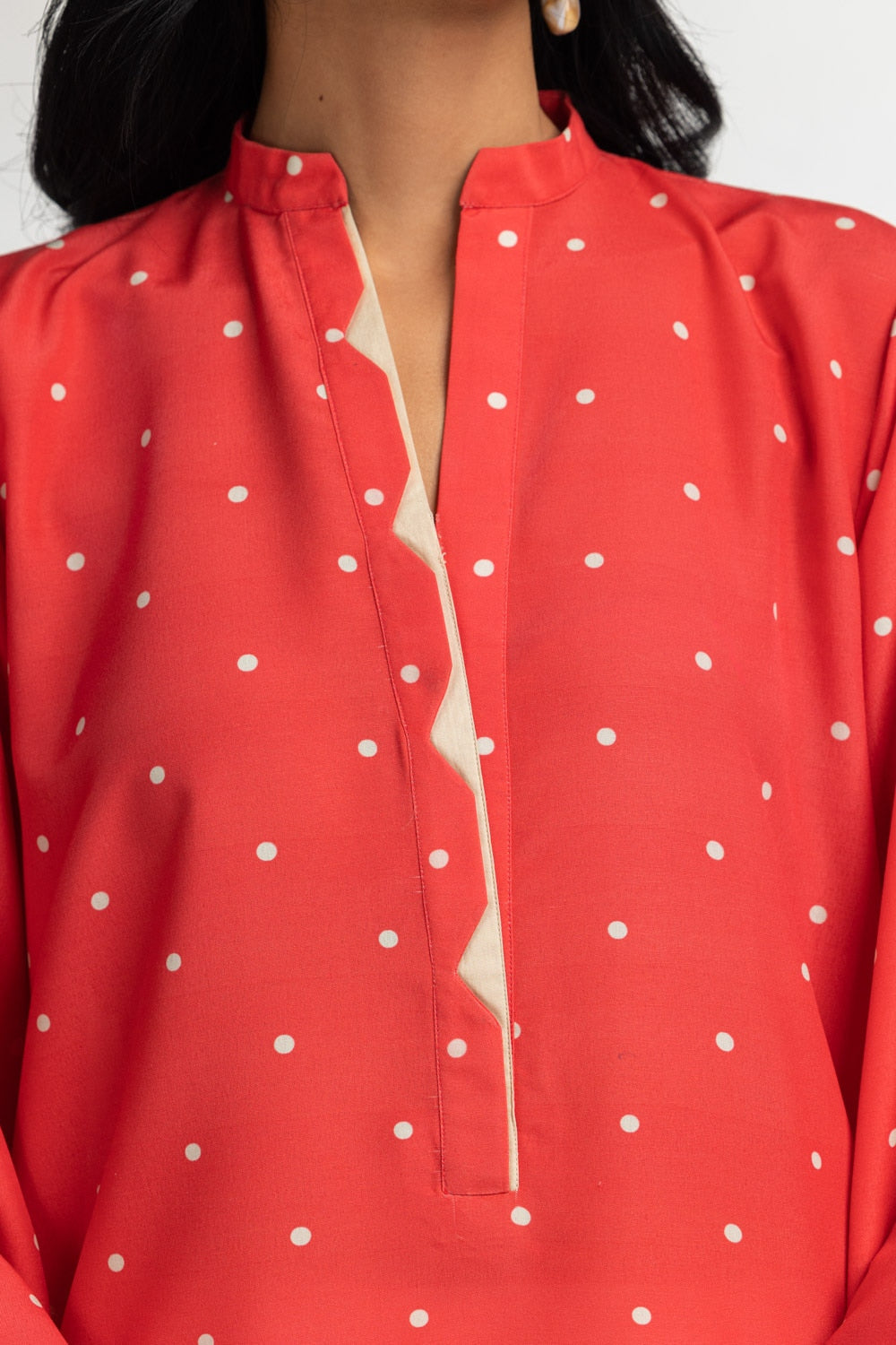 Poly Cambric Printed Shirt