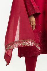 Poly Munar Embroidered Dupatta