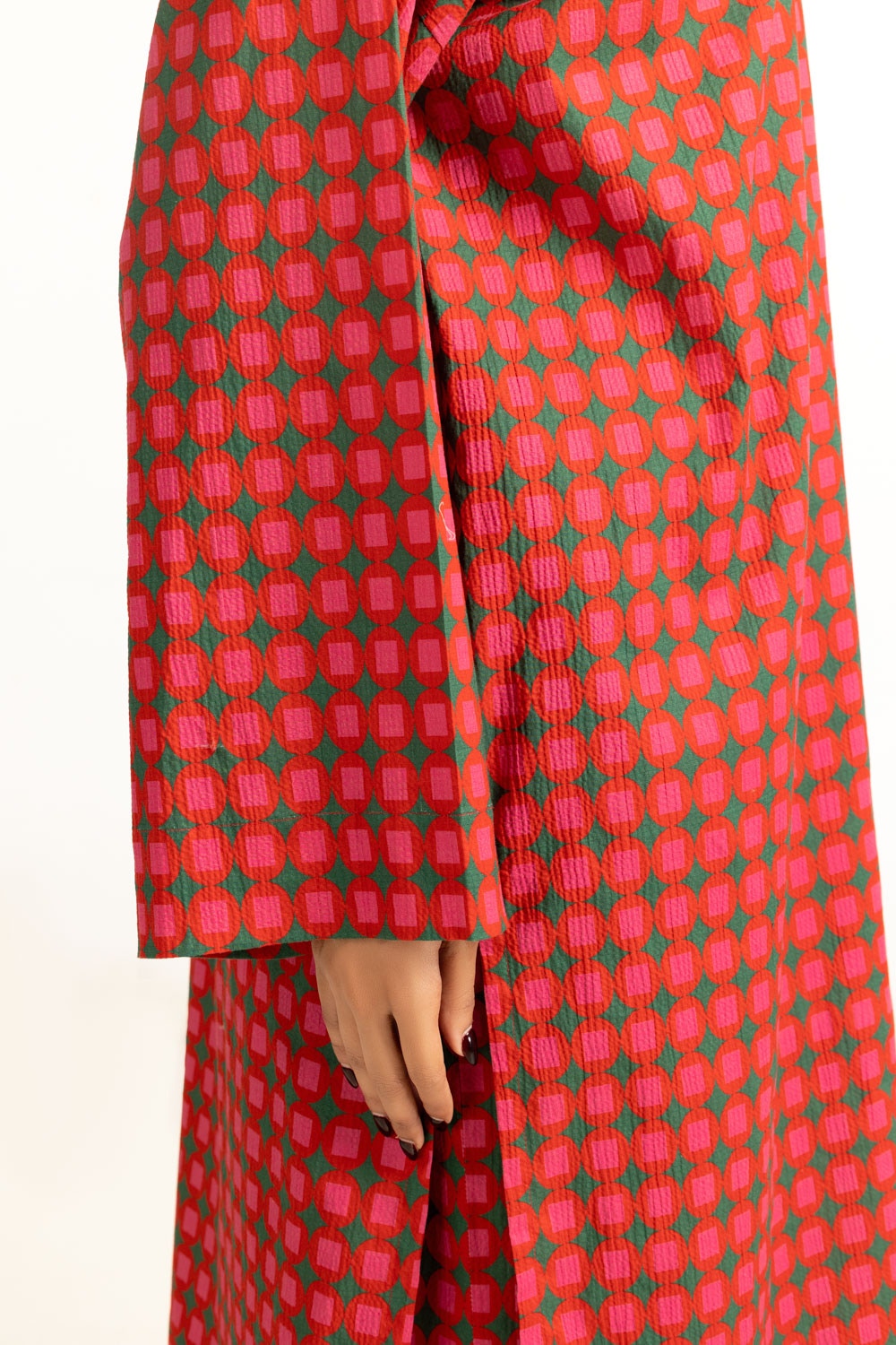 Ripple Crinkle Printed Co-Ord Set