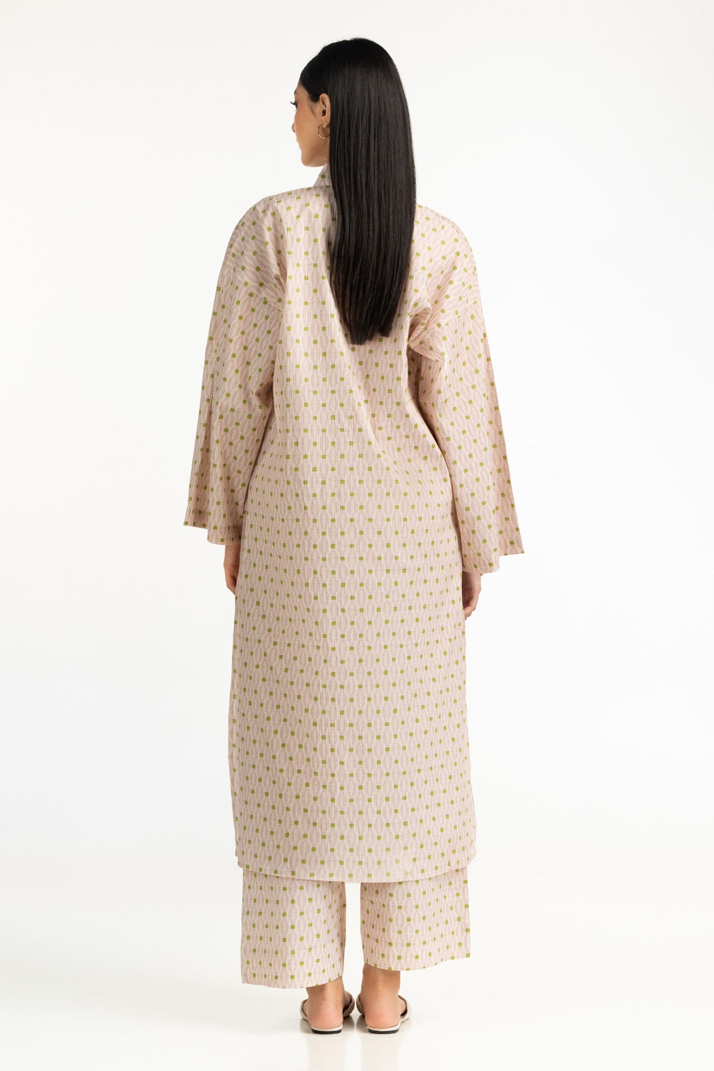 Ripple Crinkle Printed Co-Ord Set
