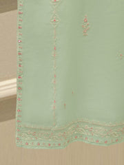 Pure Embroidered Kora Cotton Shirt S113837