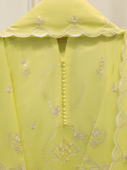 3 Piece - Embroidered Cambric Suit S114756