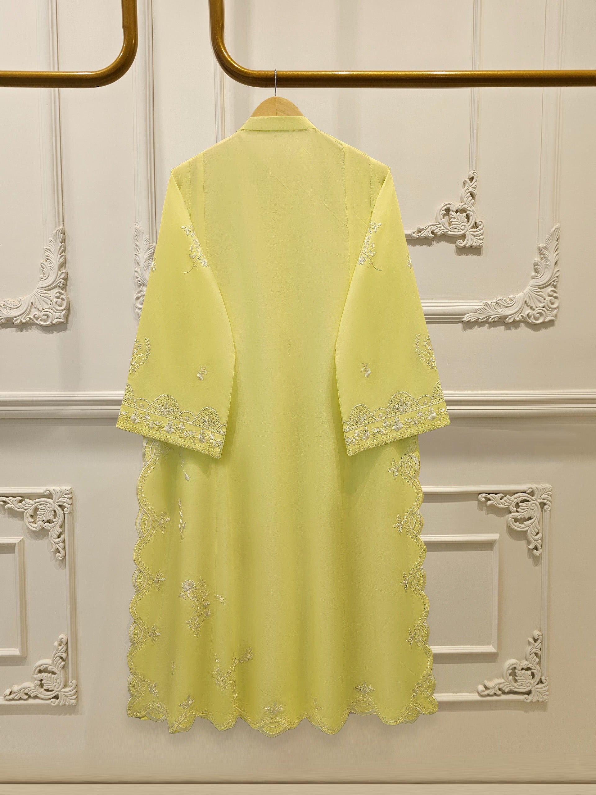 3 Piece - Embroidered Cambric Suit S114756