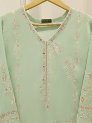 Pure Embroidered Kora Cotton Shirt S113837