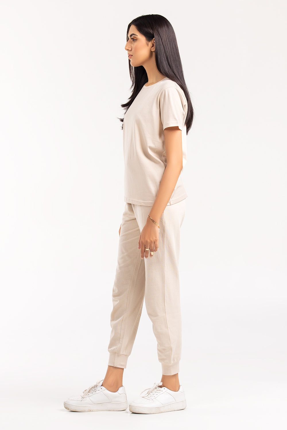 Crew T-shirt and Trousers Set
