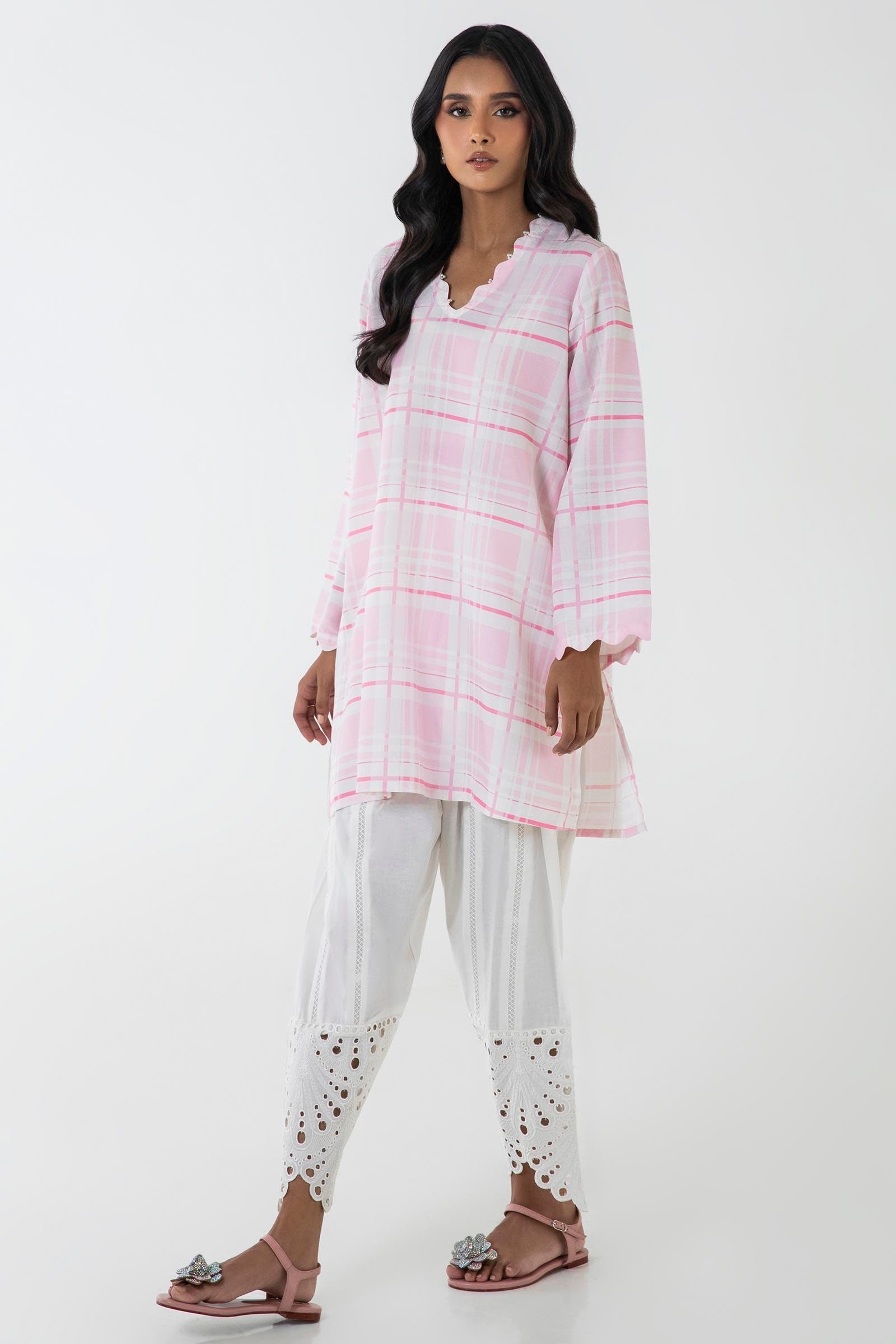 Stitched Multi Printed Shirt