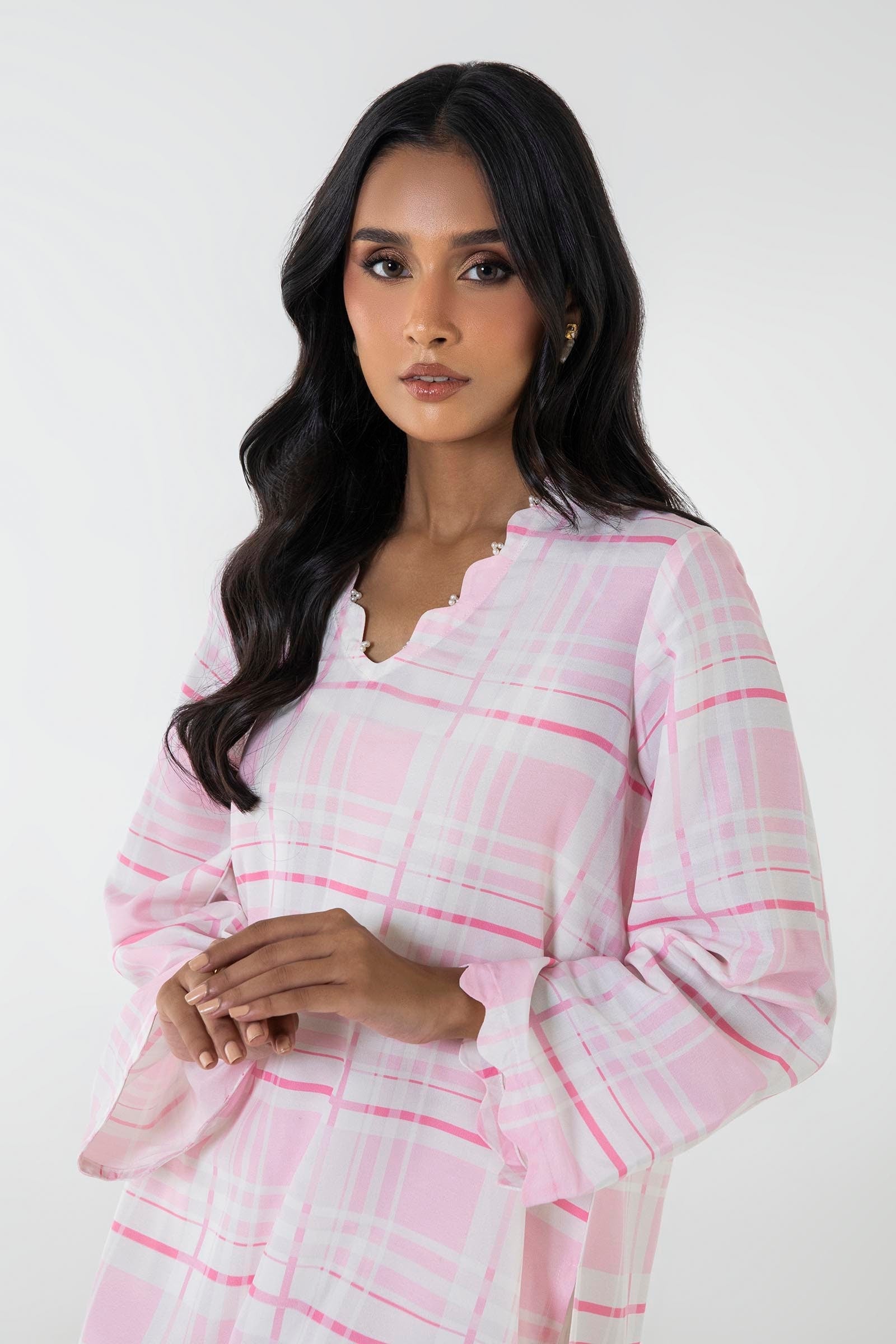 Stitched Multi Printed Shirt