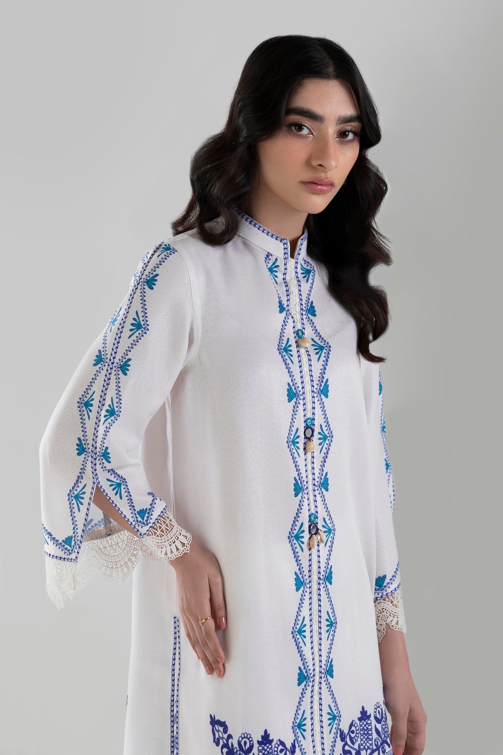 Stitched Basic Printed Shirt