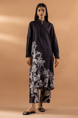Stitched Jacquard Shirt + Culotte