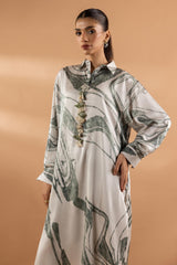 Stitched Satin Shirt