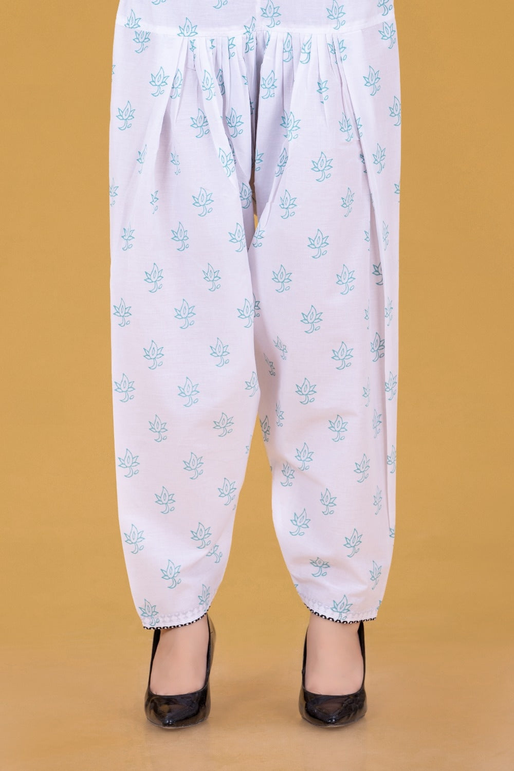 Screen Printed Cambric Shalwar