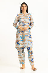 Textured Dobby Printed Co-Ord Set