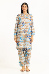 Textured Dobby Printed Co-Ord Set