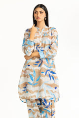 Textured Dobby Printed Co-Ord Set