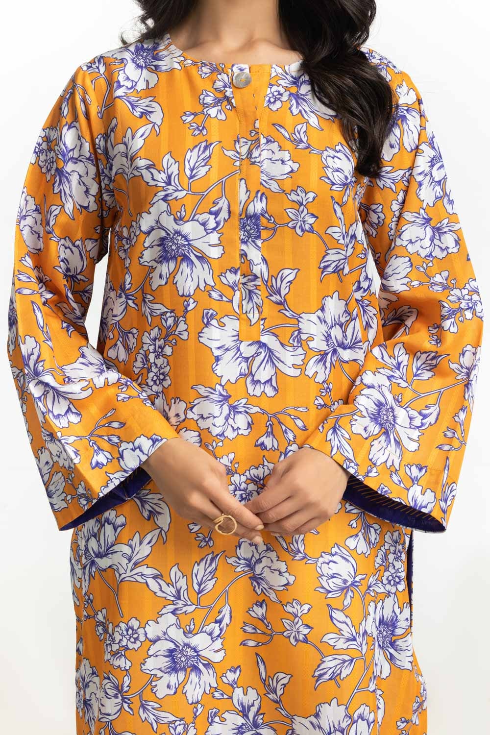 Textured Dobby Printed Shirt
