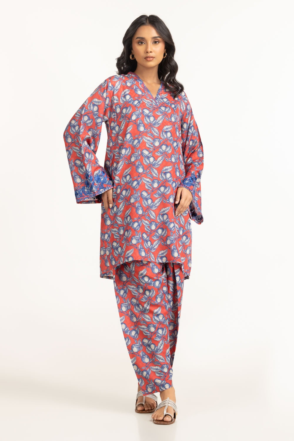 Textured Dobby Printed Shirt