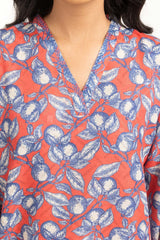Textured Dobby Printed Shirt