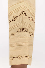 Beige Khaddar Trouser