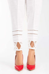 Off-White Khaddar Trouser