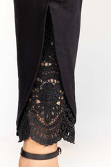 Black Khaddar Shalwar