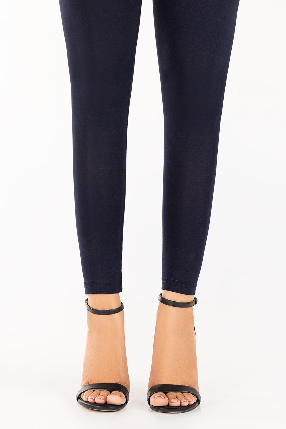 Navy Jersey Tights