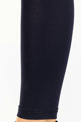 Navy Jersey Tights