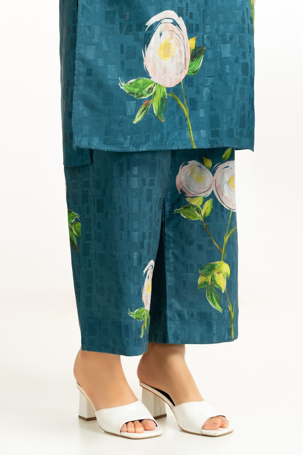 Viscose Jacquard Printed Co-Ord Set