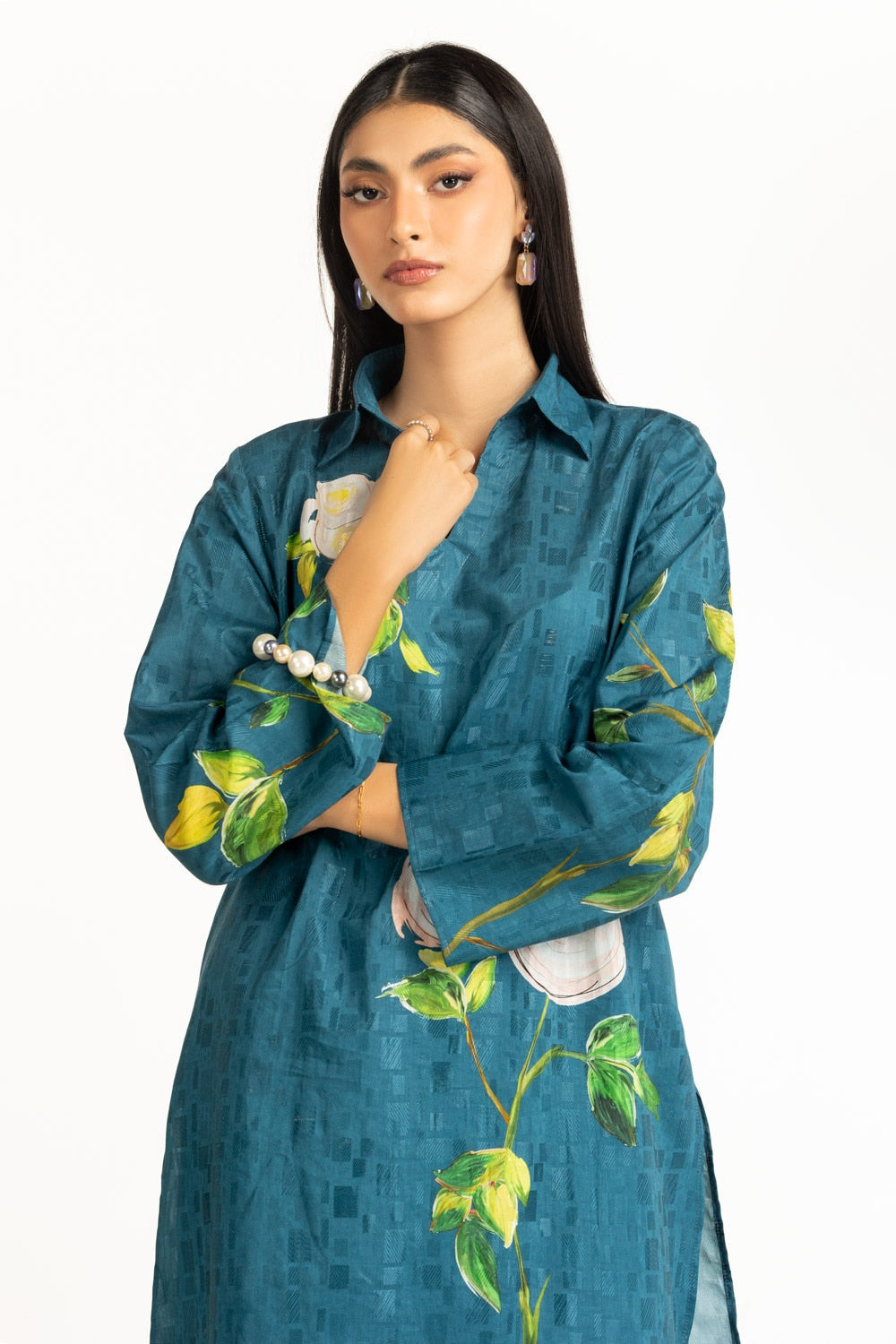 Viscose Jacquard Printed Co-Ord Set