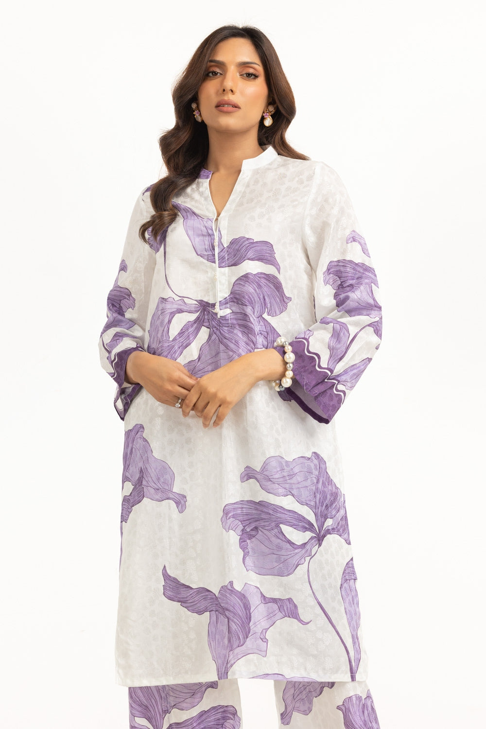 Viscose Jacquard Printed Co-Ord Set
