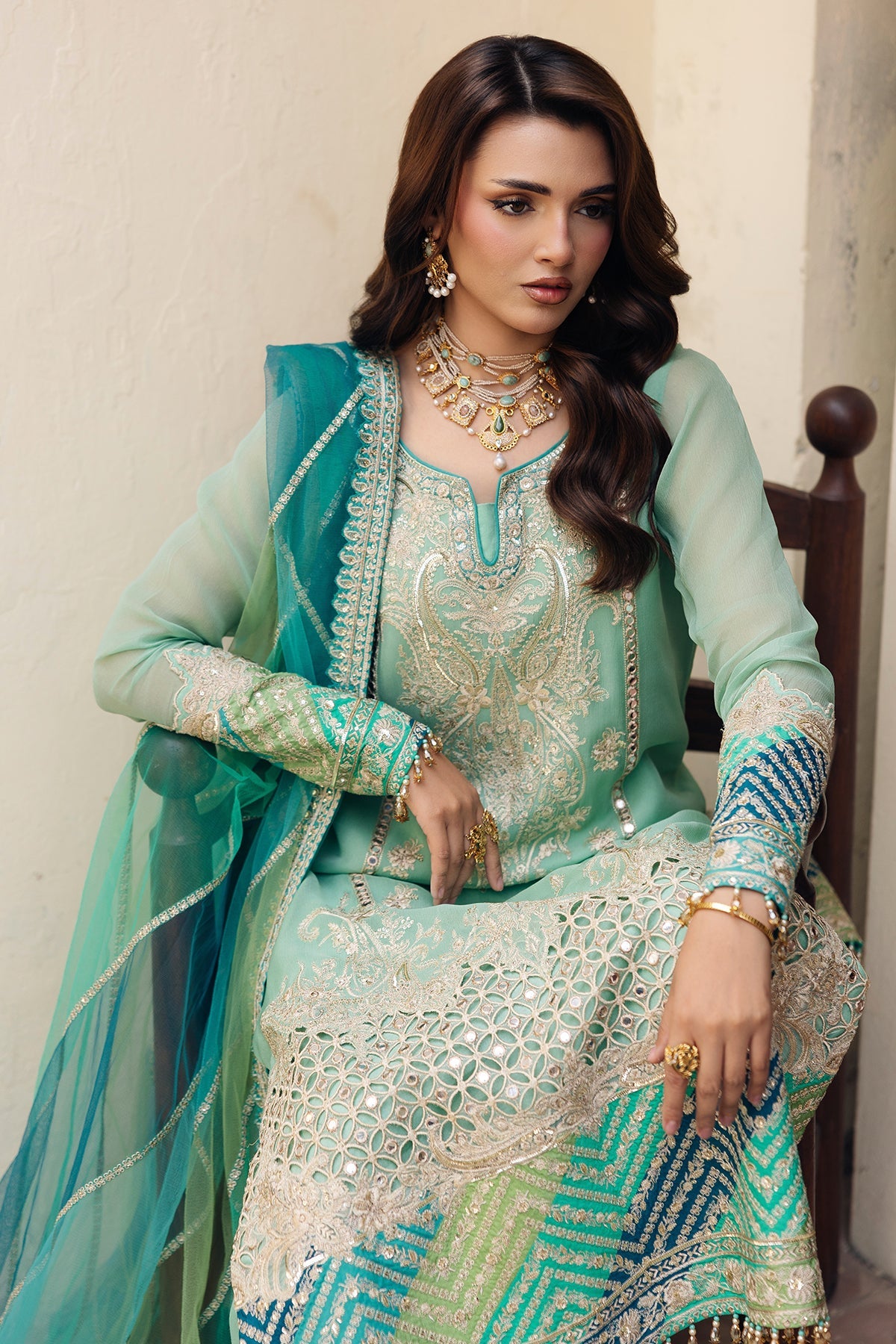 3-PC Stitched Luxury Collection CCE6-01P