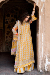 3-PC Stitched Embroidered Chiffon Collection VSLW6-10P