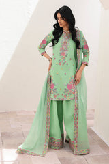 3-PC Stitched Embroidered Lawn Collection CNP-6-218