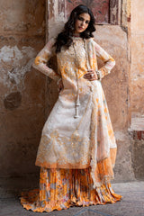 3-PC Stitched Embroidered Chiffon Collection VSLW6-06P